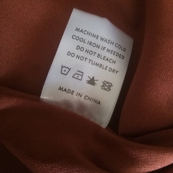 BALTIC BORN | Krystal Satin Wrap Maxi Dress Cinnamon Orange Flutter Sleeve Gown - Picture 13 of 14